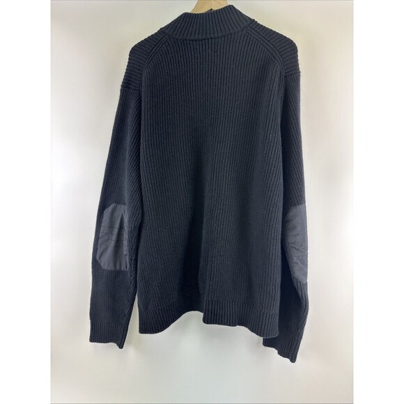 Duluth Trading Brigadier Full Zip Mock Neck Sweater Jacket 57713 Pocket Mens 2XL - Picture 8 of 14